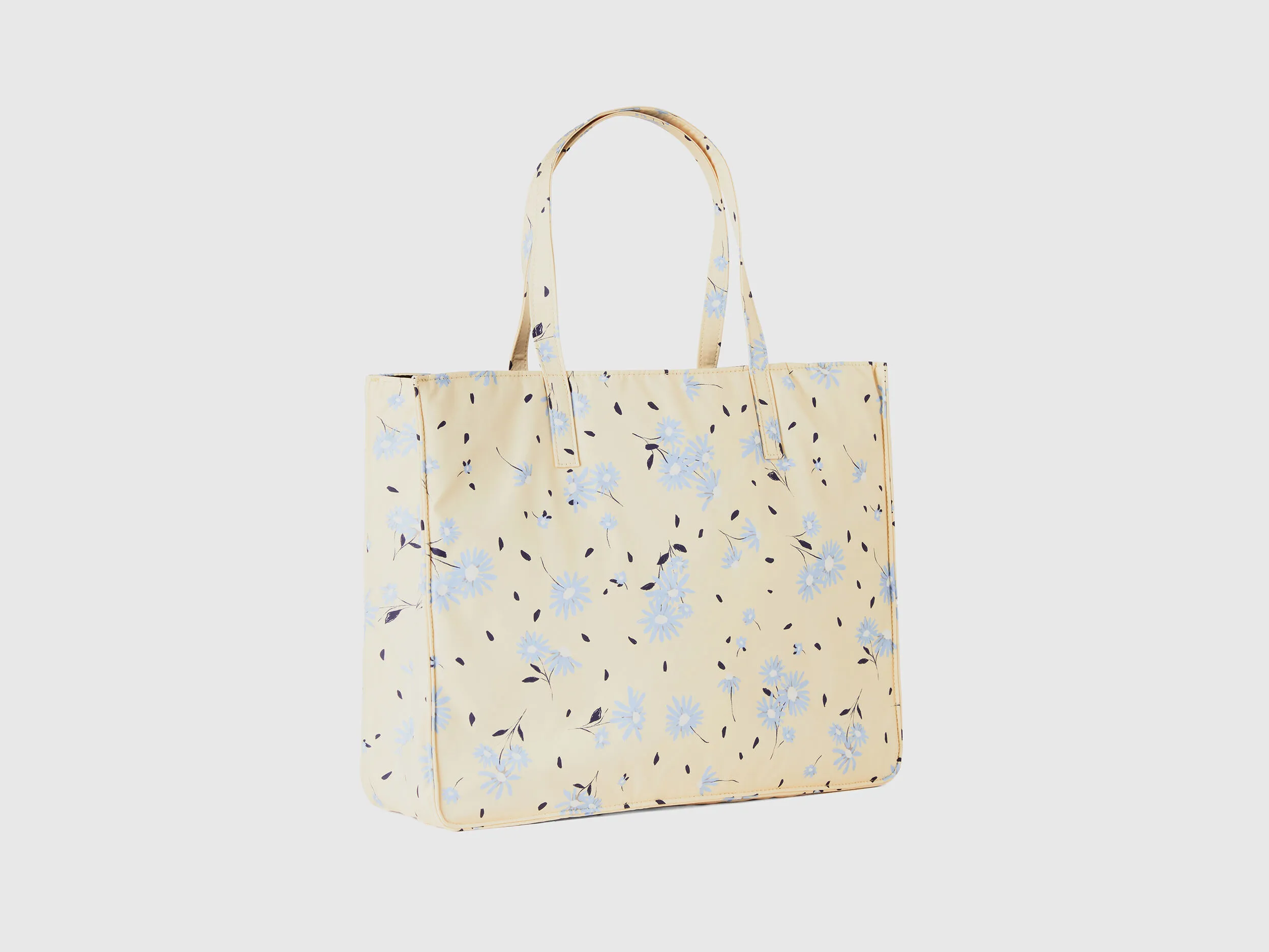 Bolso shopper de flores