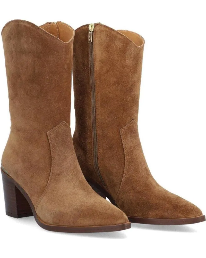 Botas de Mujer ALPE BOTAS DE TACON 2574 CUERO MARRóN