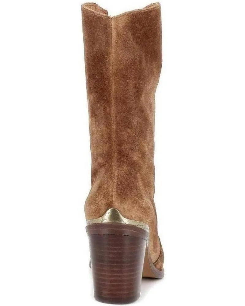 Botas de Mujer ALPE BOTAS DE TACON 2574 CUERO MARRóN