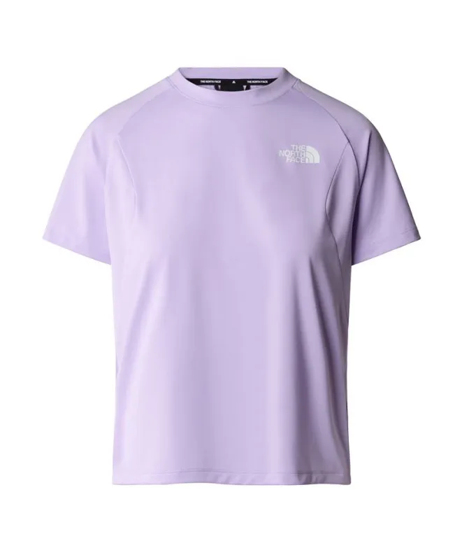 Camiseta de Montaña The North Face Ma S/S Mujer Morado