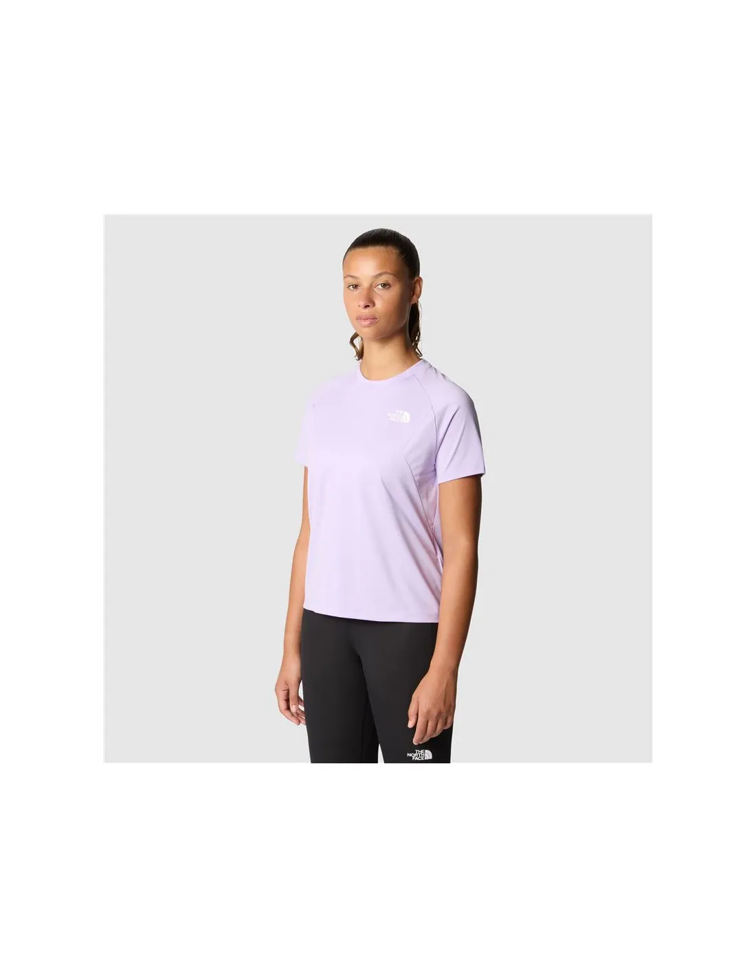 Camiseta de Montaña The North Face Ma S/S Mujer Morado