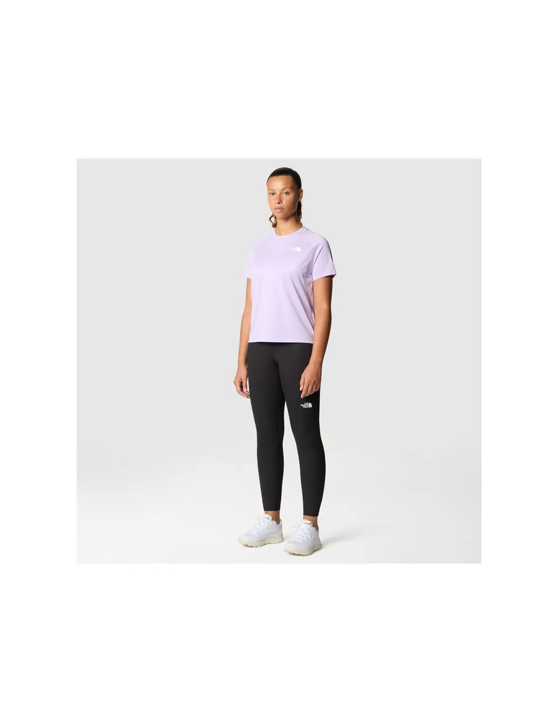 Camiseta de Montaña The North Face Ma S/S Mujer Morado