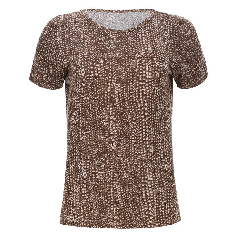 Camiseta M/C Estampado Animal