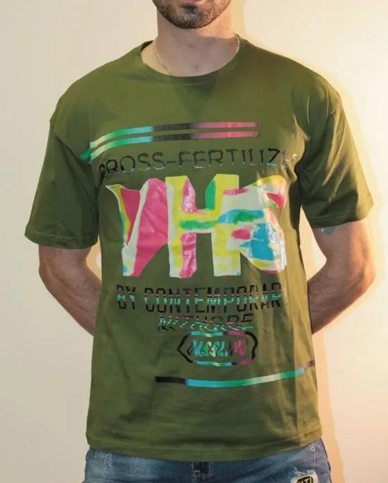 CAMISETA ORIGINAL HOMBRE LOWCOSTMANIA 5619 VERDE