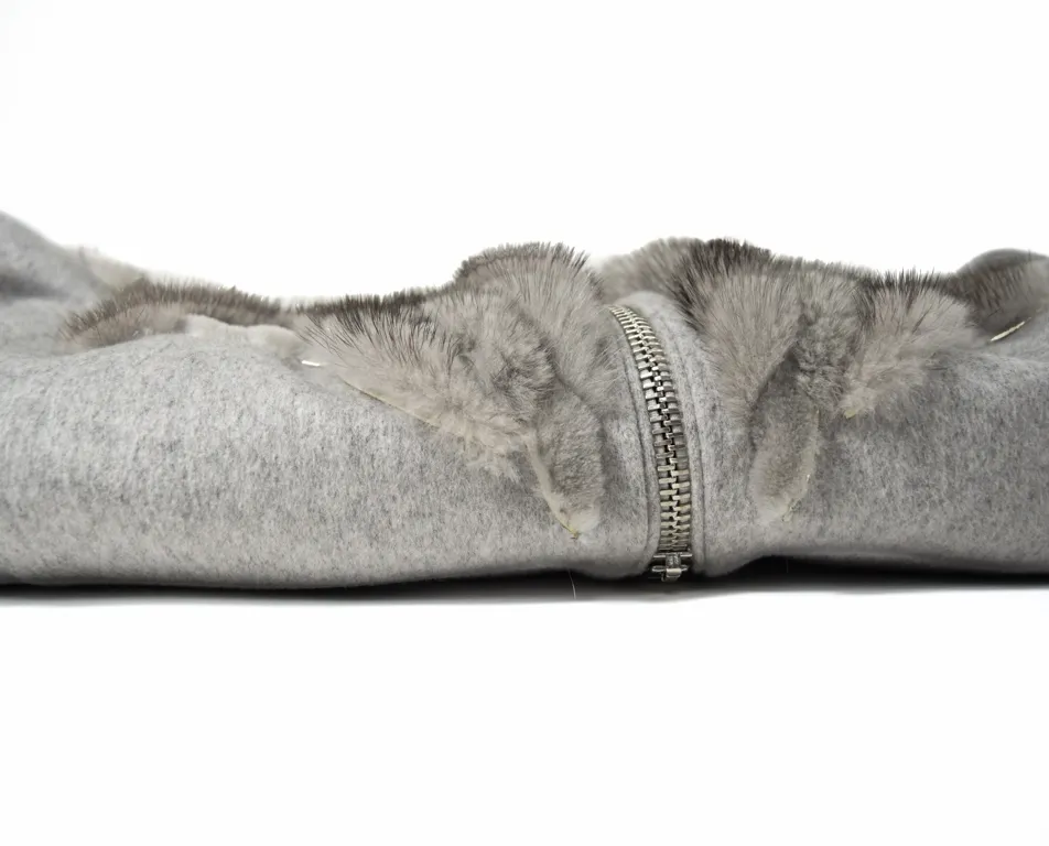 Chaqueta Cashmere Visón – Chaqueta con Piel – Funka