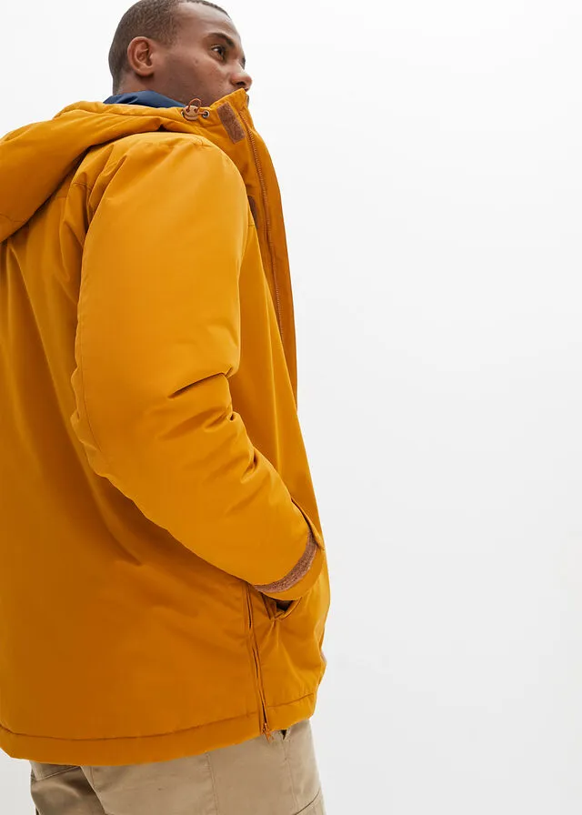 Chaquetón marrón canela