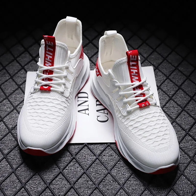 Diseñador Men casual Entrenadores transpirables Nuevas zapatillas de deporte de deportes