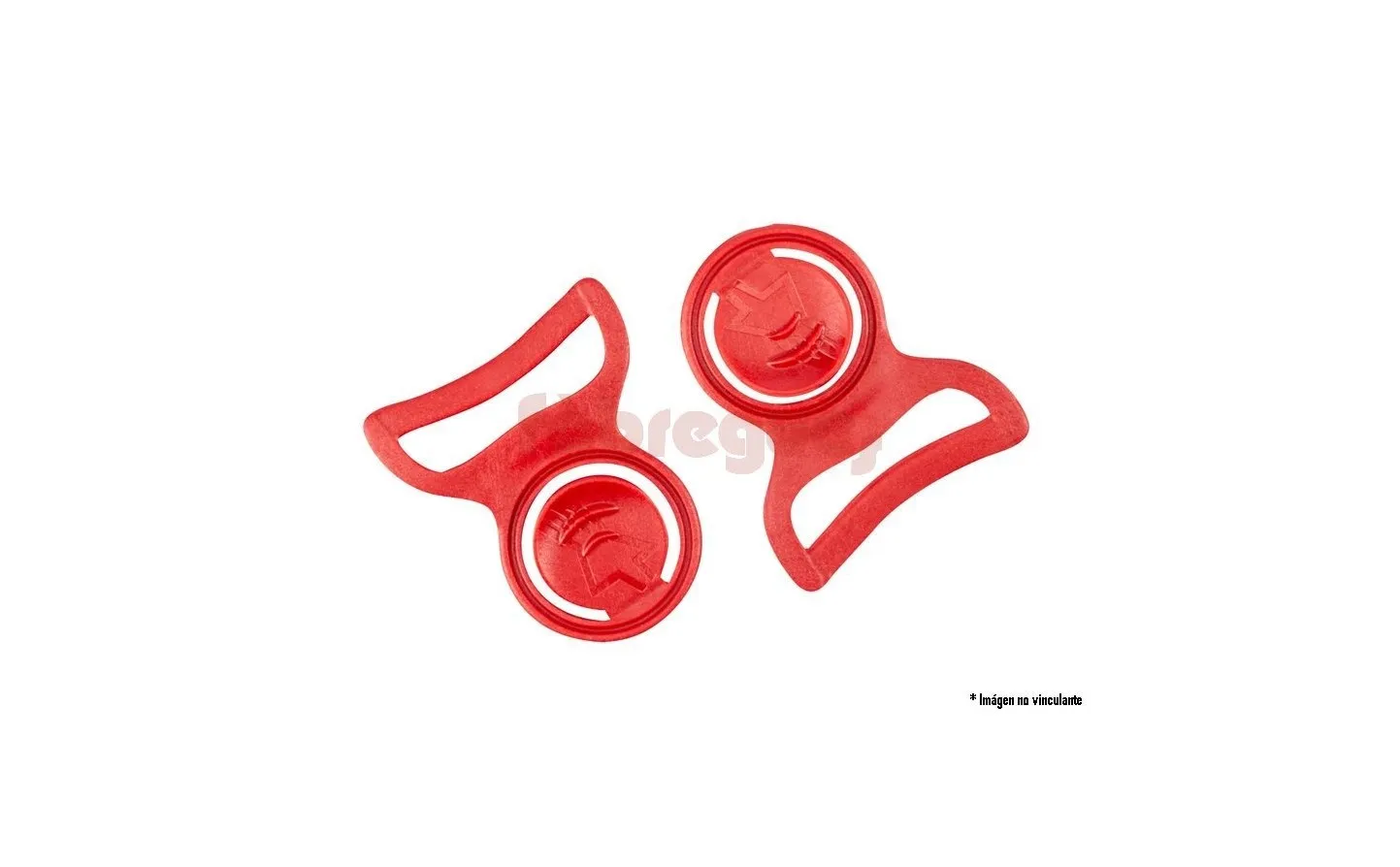 ENGANCHE CINTA ALPINESTARS BUCKLES FOR FLUID KNEE BRACE ROJO |695231430|