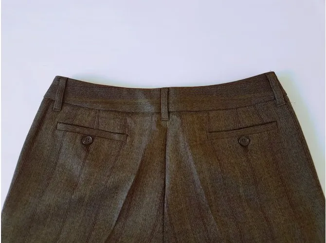 Etro Pantalones, polainas Castaño 