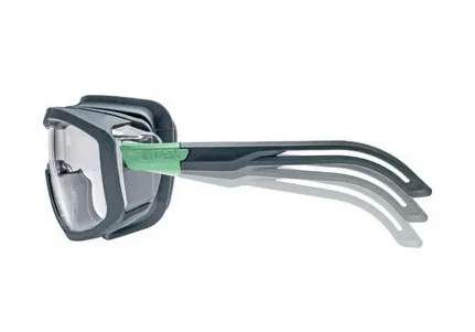 GAFAS DE PROTECCIóN UVEX IGUARD PLANET 9143296, ANTRACITA/TURQUESA