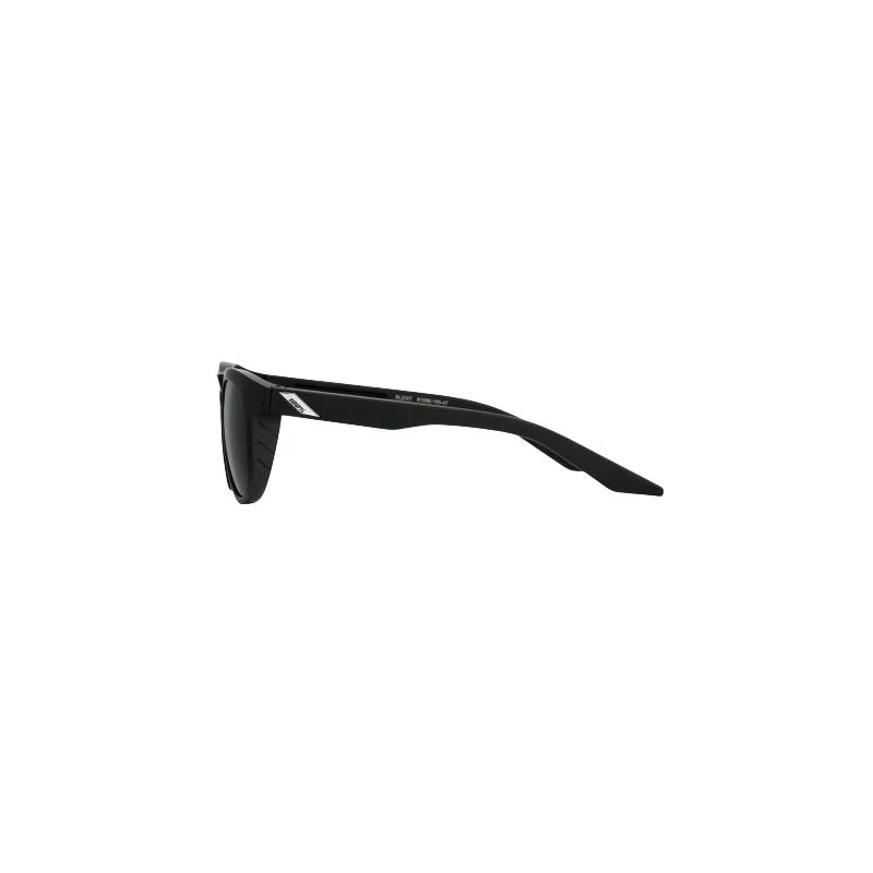 GAFAS DE SOL 100% SLENT (SOFT TACT NEGRO  LENTE GRIS PEAKPOLAR)