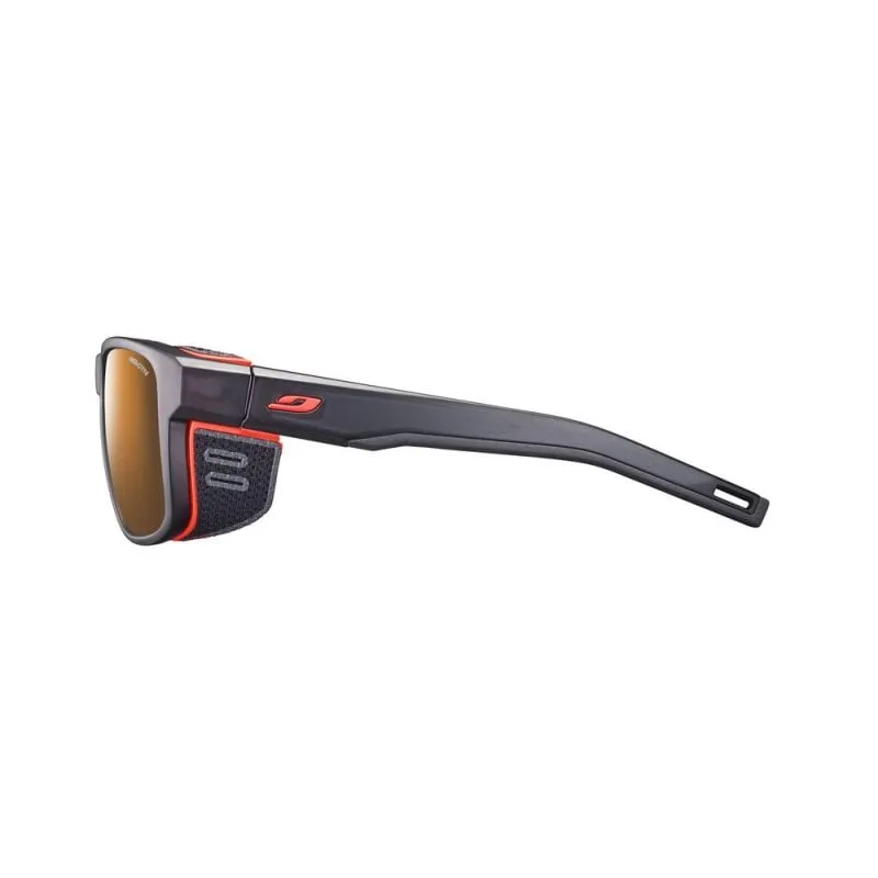 GAFAS DE SOL JULBO SHIELD M (NEGRO/NARANJA  REACTIV HM 24)