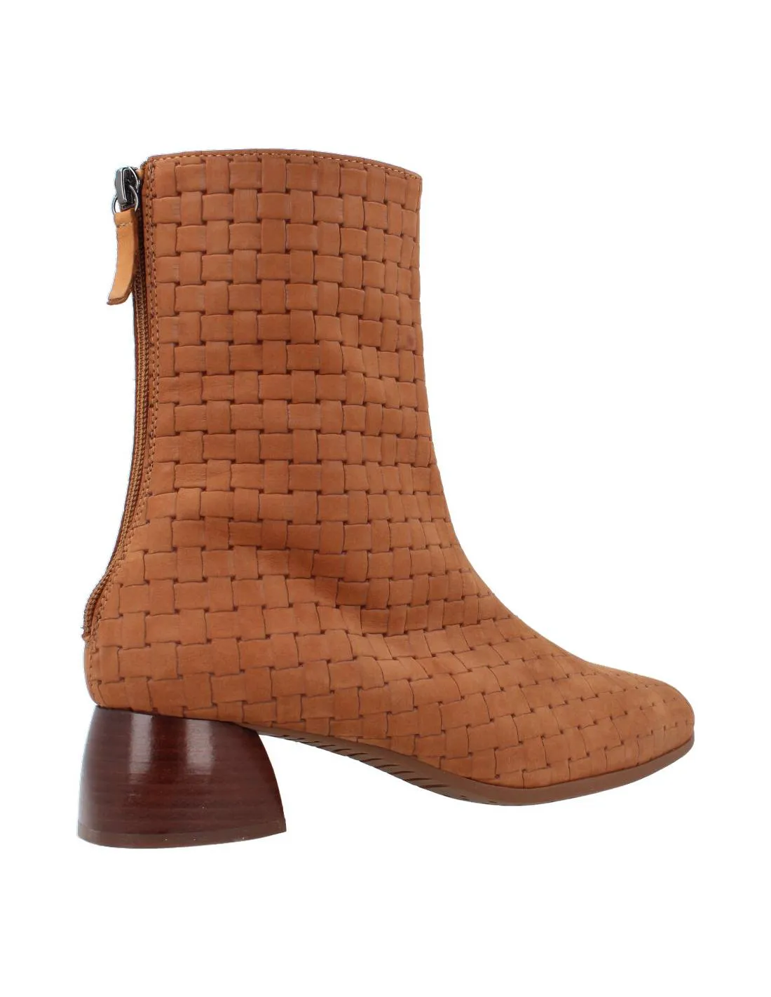 GAIMO  BOTíN TACóN MADERA PIEL CHUCK WOOD