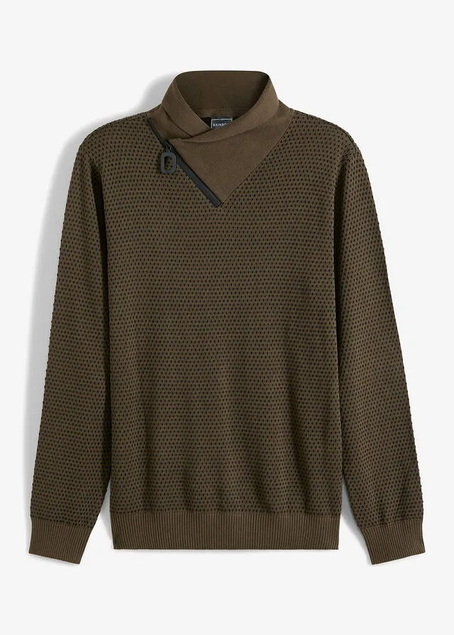 JERSEY MARRóNNEGRO