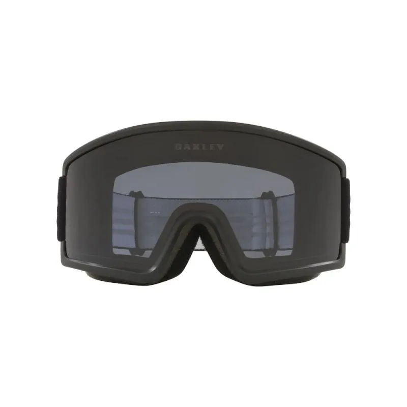 MáSCARA OAKLEY LíNEA DE META L (NEGRO MATE  GRIS OSCURO)