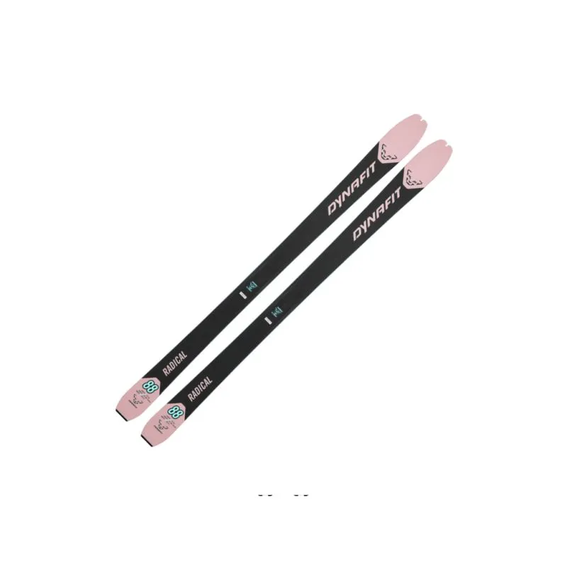 PACK ESQUí DYNAFIT FIJACIONES RADICAL 88 (MOKAROSA) + PIELES  MUJER 2024