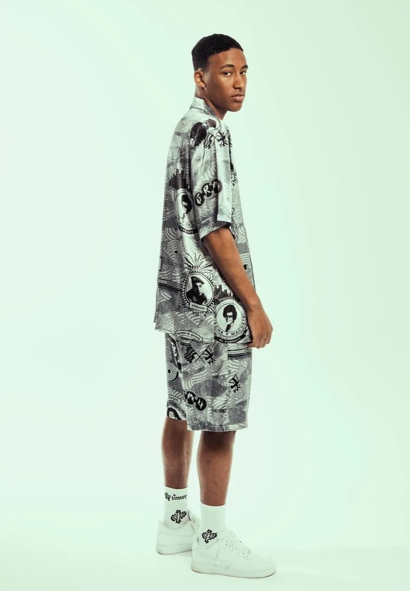PANTALÓN CORTO GRIMEY SUPASTAR SATIN  BLACK | SS24