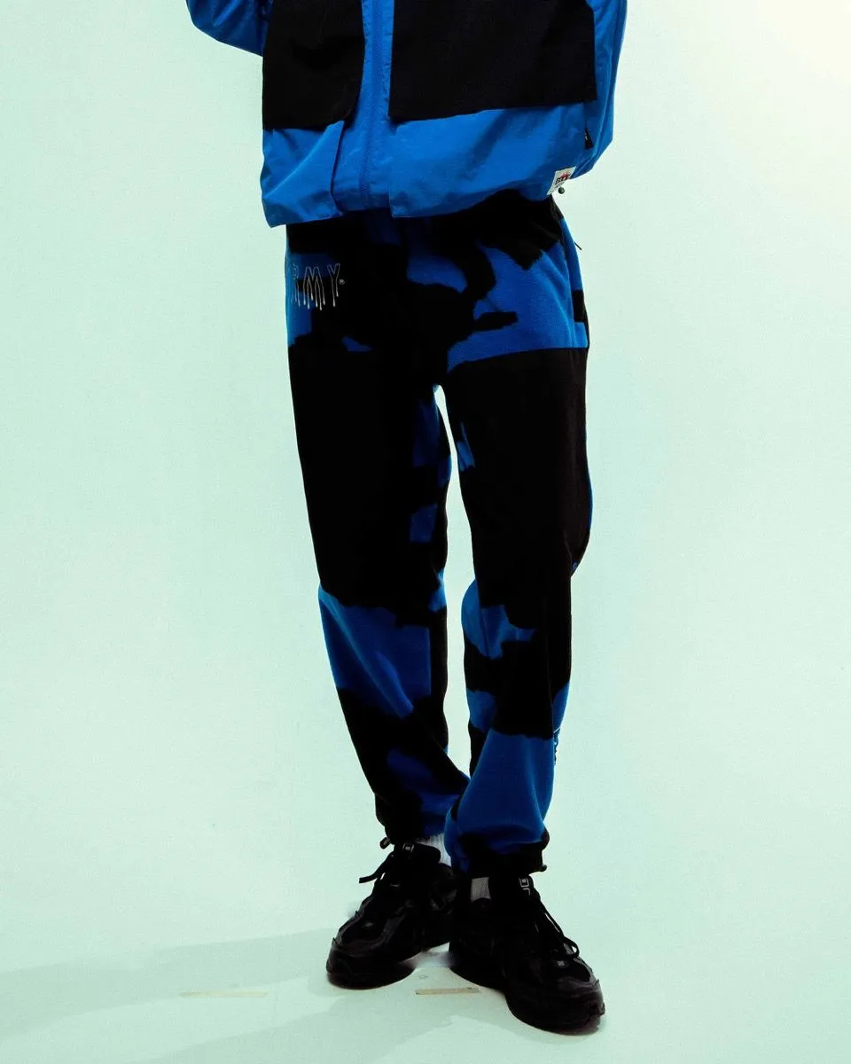 PANTALÓN GRIMEY BACK AT YOU ALL OVER PRINT POLAR FLEECE  ROYAL BLUE | FW23