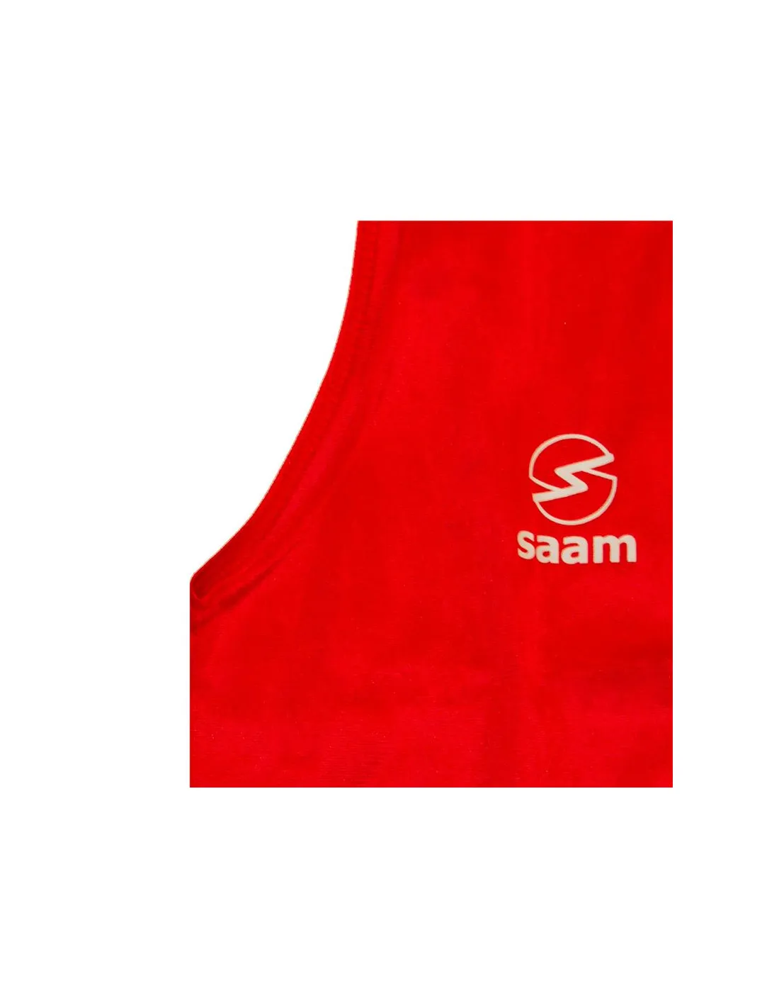 PETO DE ENTRENAMIENTO SAAM ROJO  BLANCO