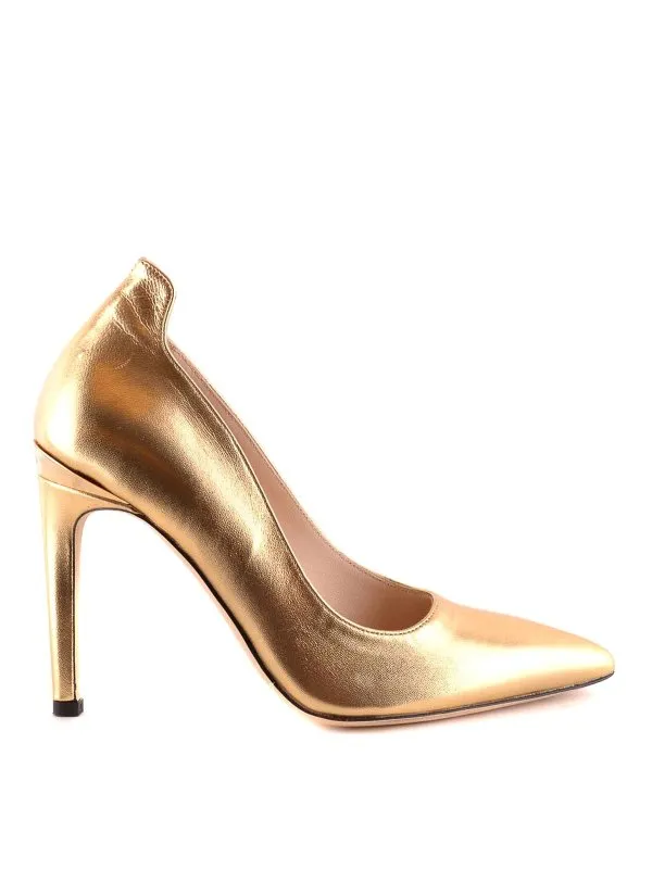 PINKO ZAPATOS DE SALóN  DORADO