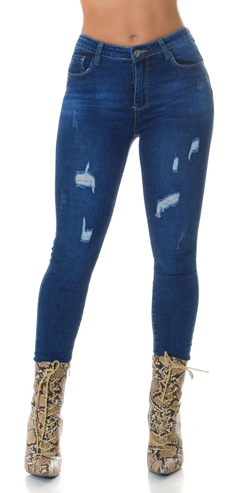 PUSHUP JEANS DISEñO USADO MODA MUJER