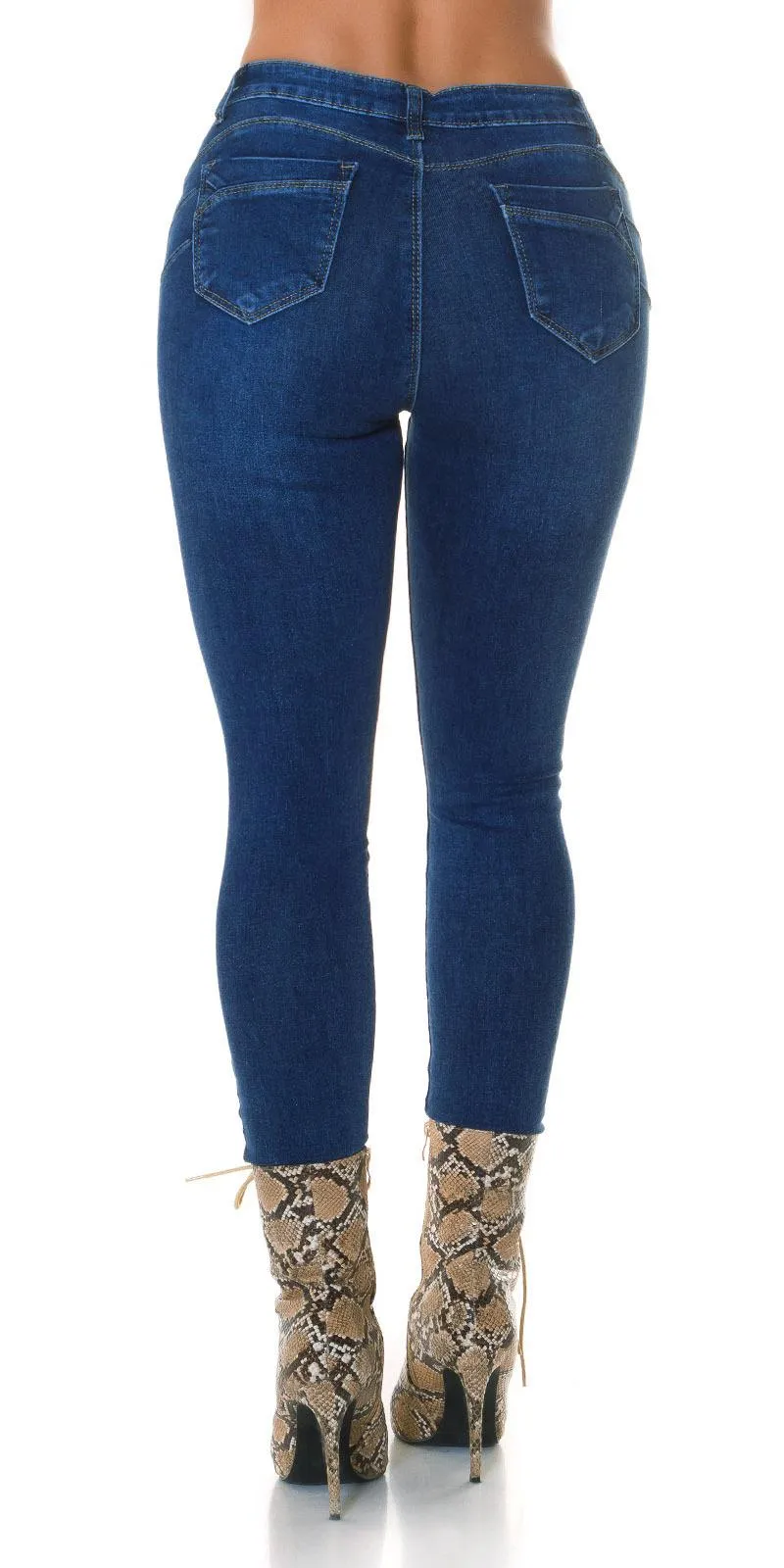 PUSHUP JEANS DISEñO USADO MODA MUJER