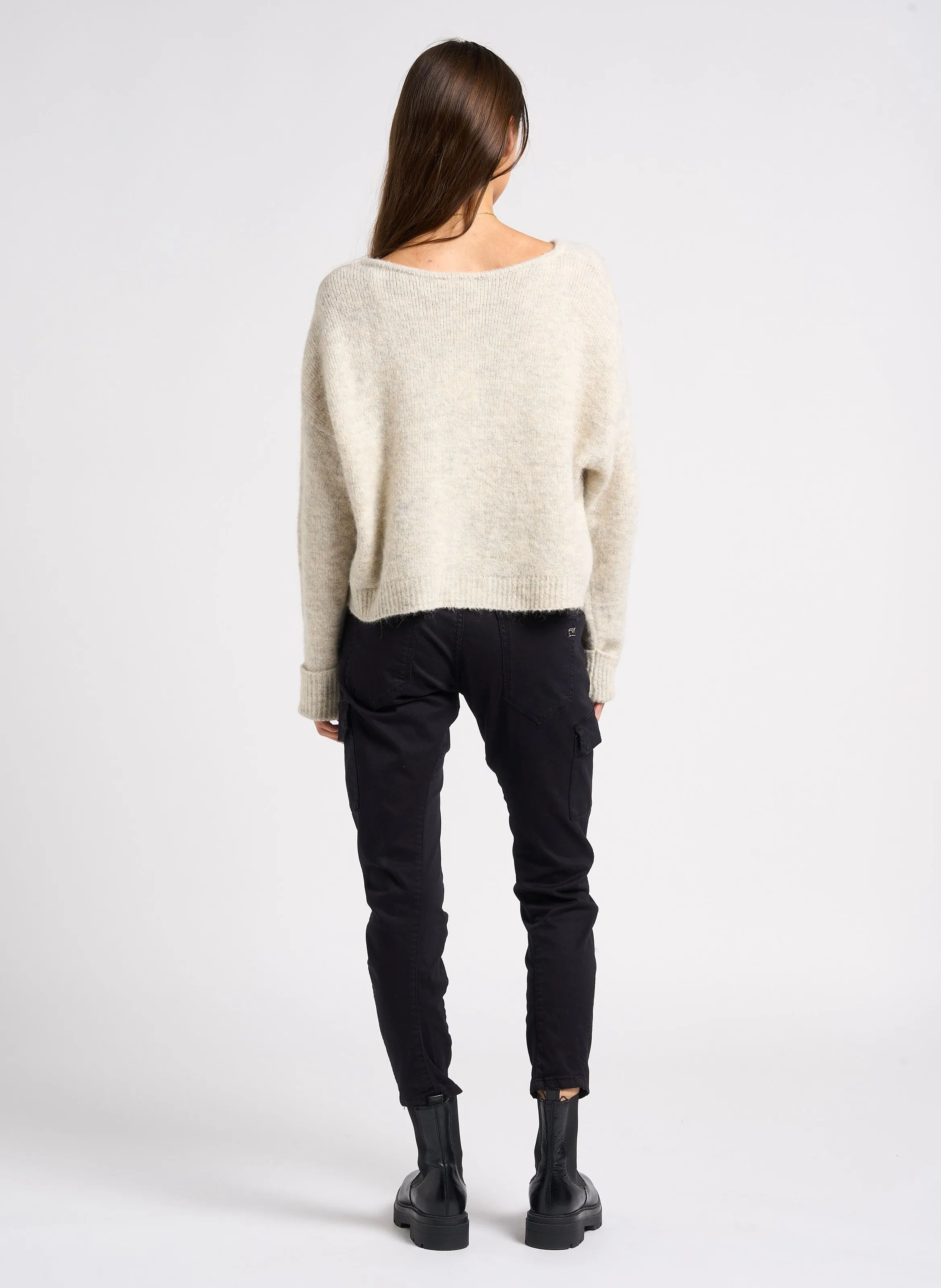 RIVERA  PANTALóN CARGO EN NEGRO