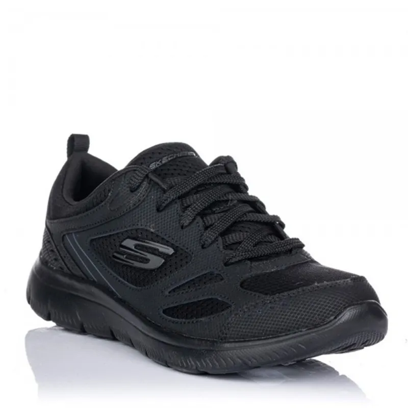 SNEAKERS SKECHERS 12982 MUJER NEGRONEGRO