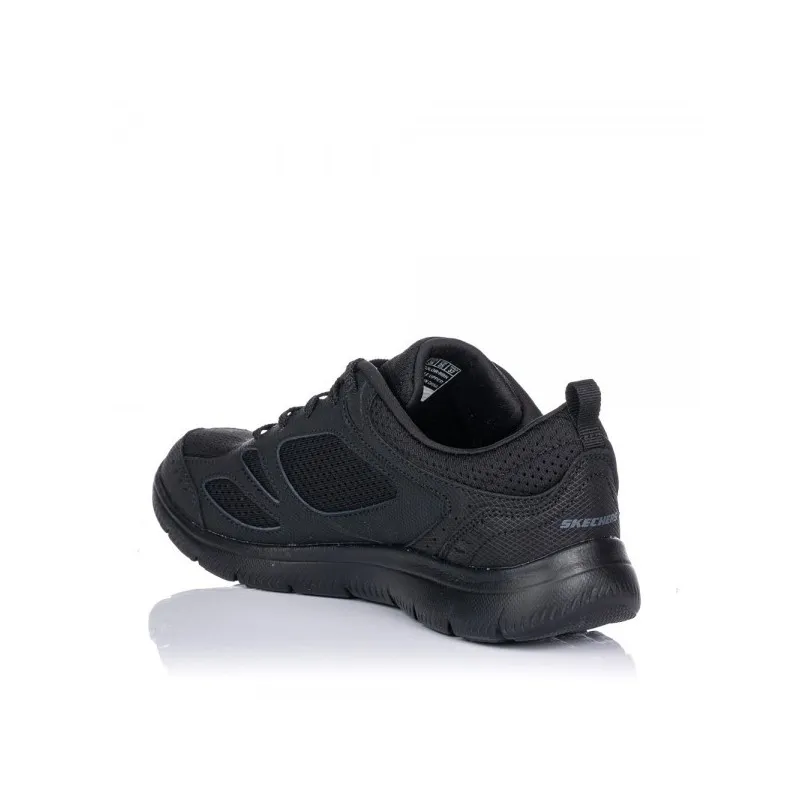 SNEAKERS SKECHERS 12982 MUJER NEGRONEGRO