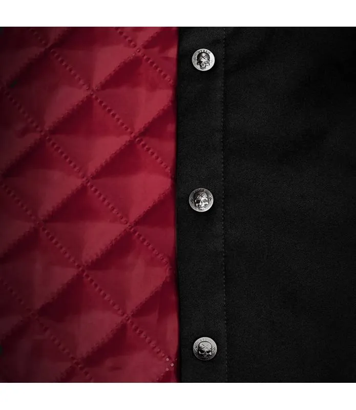 SOBRECAMISA HOMBRE NEGRA ANTISOCIAL CLUB HYRAW W23M09