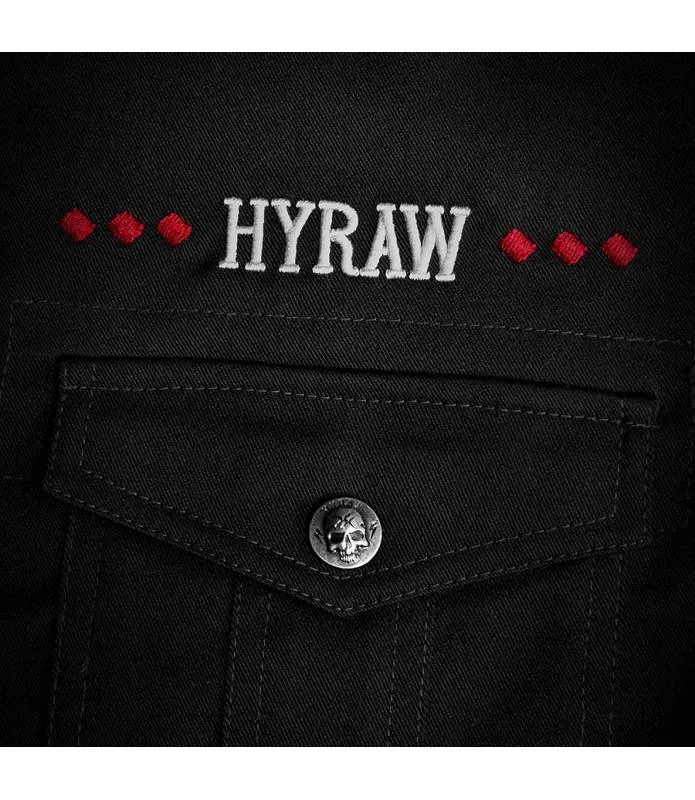 SOBRECAMISA HOMBRE NEGRA ANTISOCIAL CLUB HYRAW W23M09