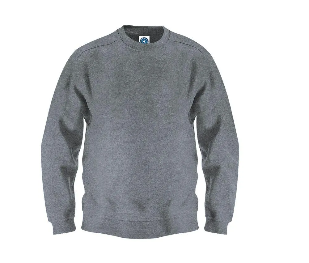 STARWORLD SW298  SUDADERA DE MANGA RECTA   SPORT GREY