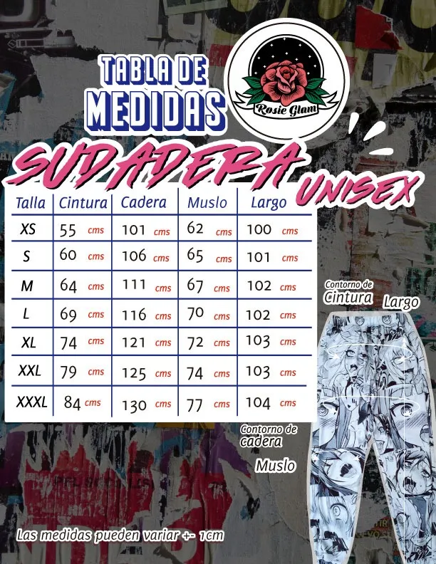 SUDADERA CARGO OJALES  ROSIEGLAM