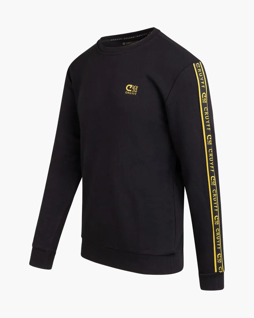 SUDADERA CRUYFF CHICOTA BLK/GLD  CSA233016 997