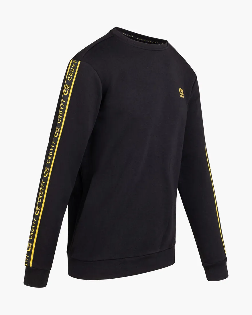 SUDADERA CRUYFF CHICOTA BLK/GLD  CSA233016 997