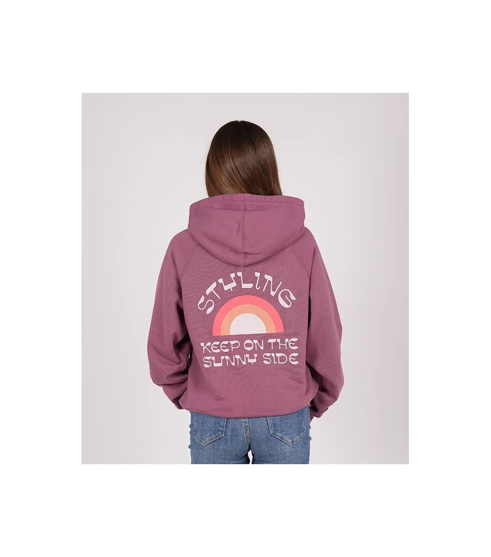 SUDADERA STYLING SUNNYCABERNET