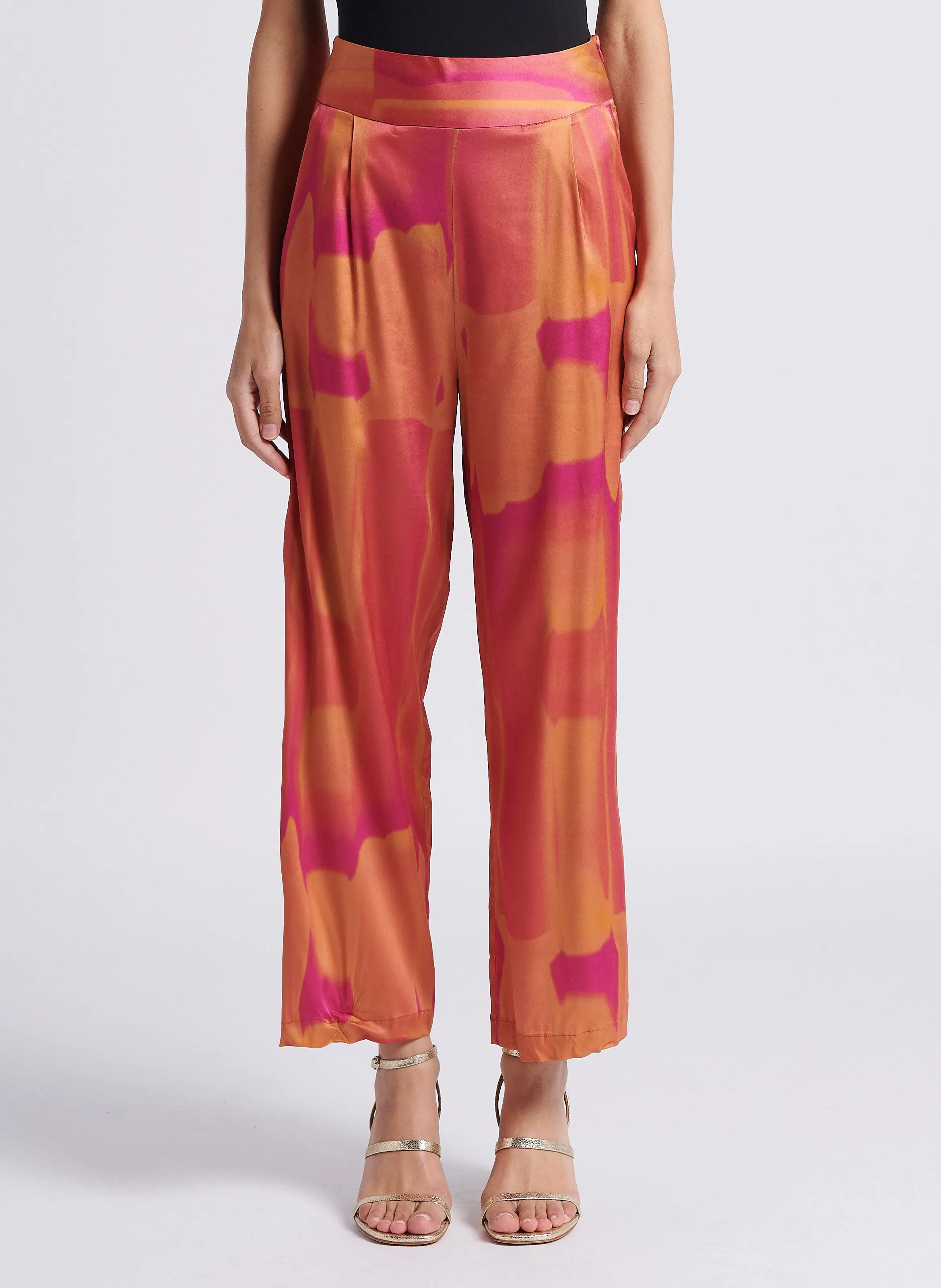 ULYSSE  PANTALóN ANCHO ESTAMPADO EN MULTICOLOR