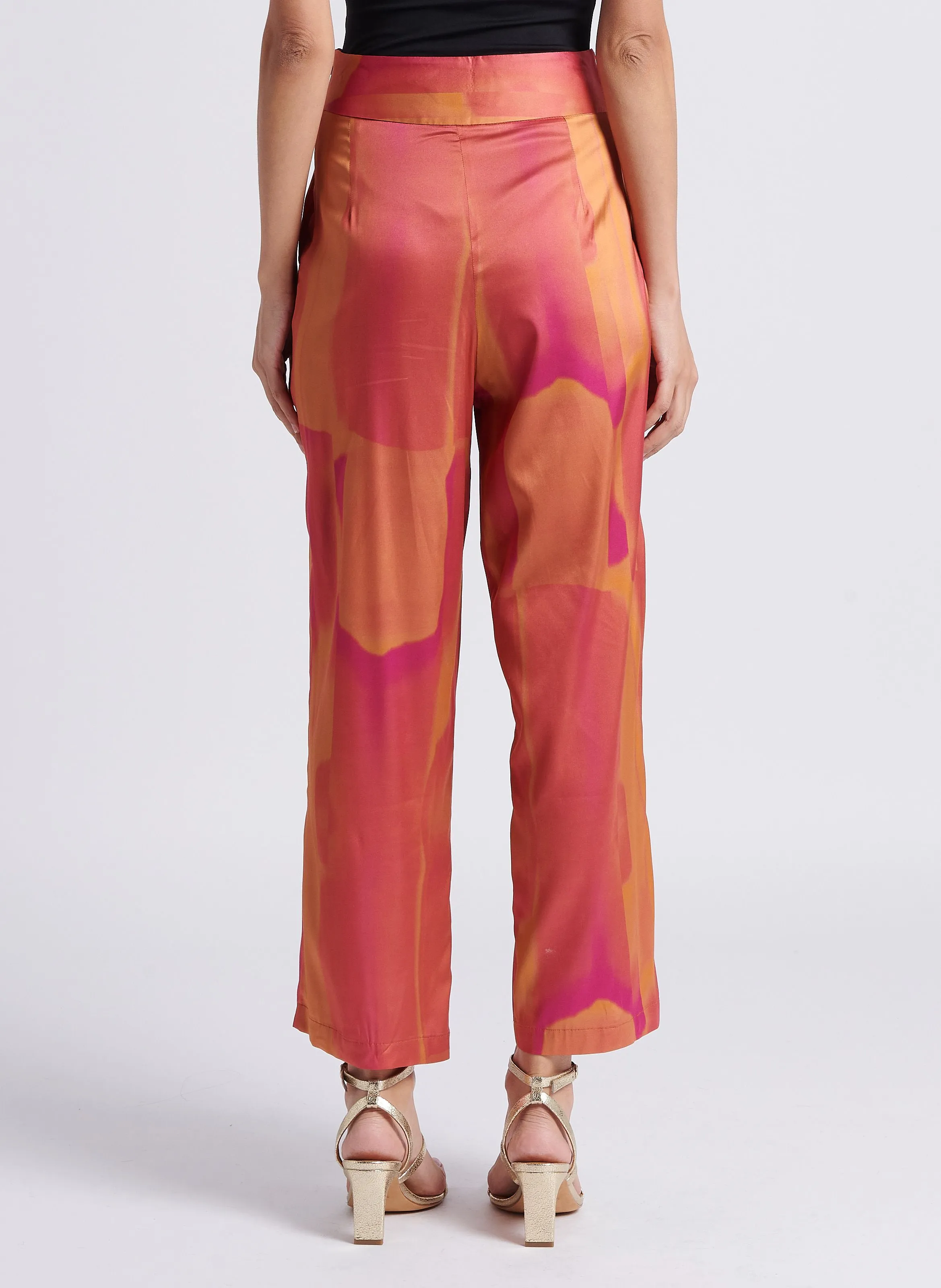 ULYSSE  PANTALóN ANCHO ESTAMPADO EN MULTICOLOR