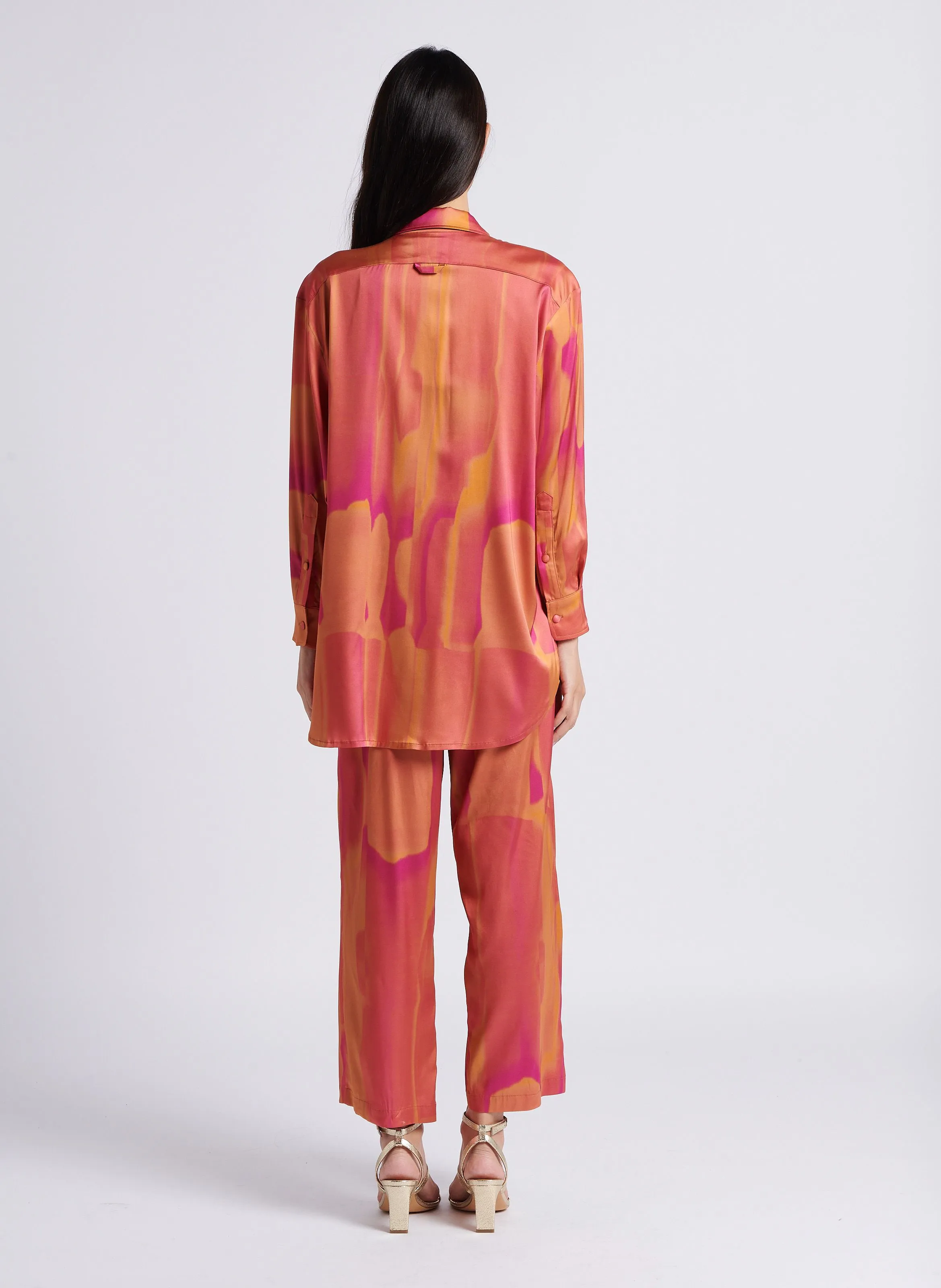 ULYSSE  PANTALóN ANCHO ESTAMPADO EN MULTICOLOR