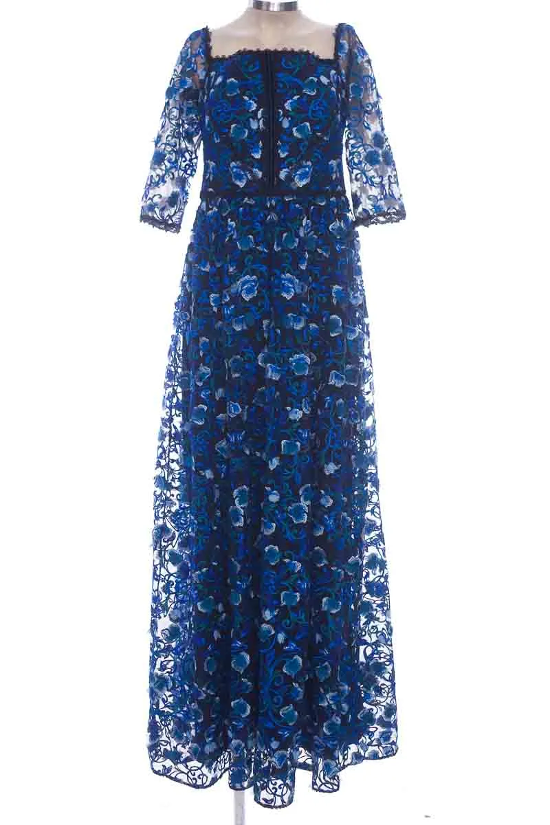 VESTIDO / ENTERIZO COLOR AZUL  MARCHESA NOTTE