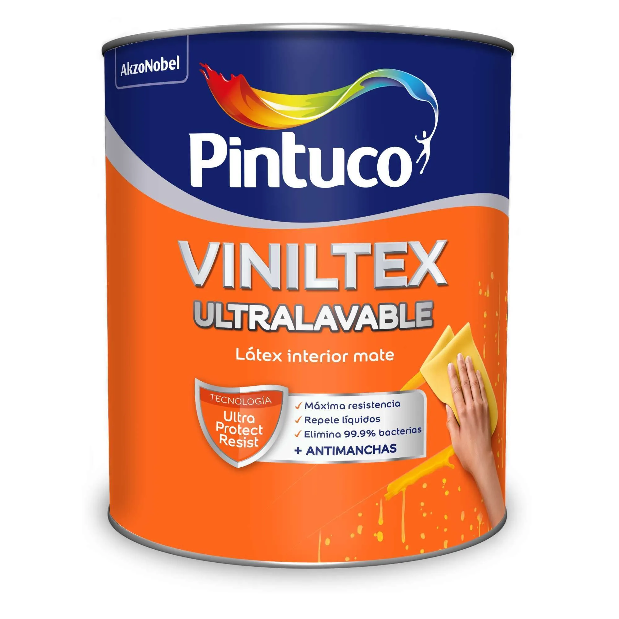 Viniltex UltraLavable Base Accent 1/4 Galón