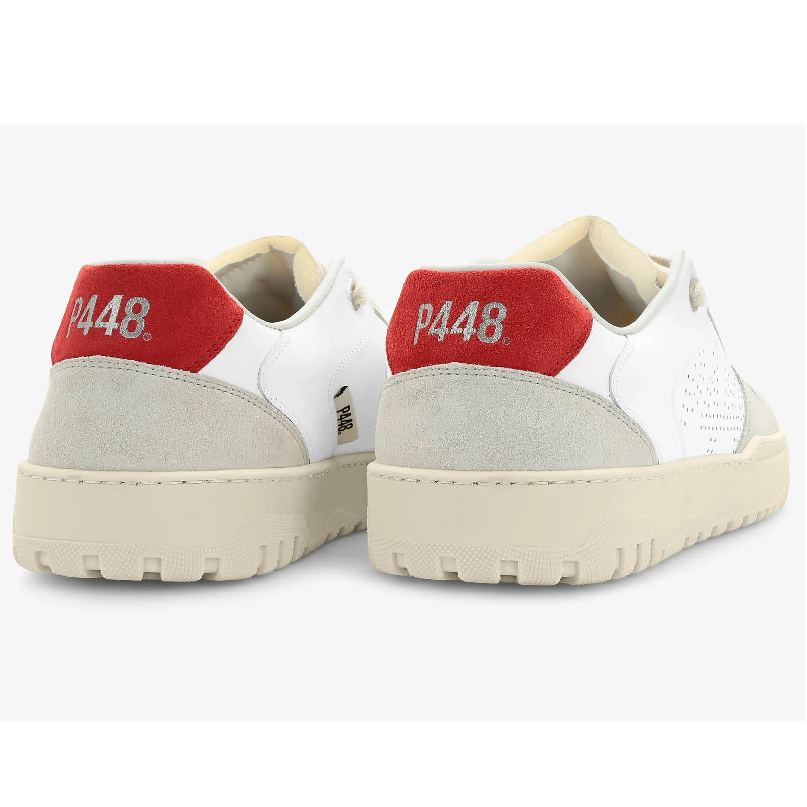 ZAPATILLAS P448 F22BMASONM WHI/ROJO