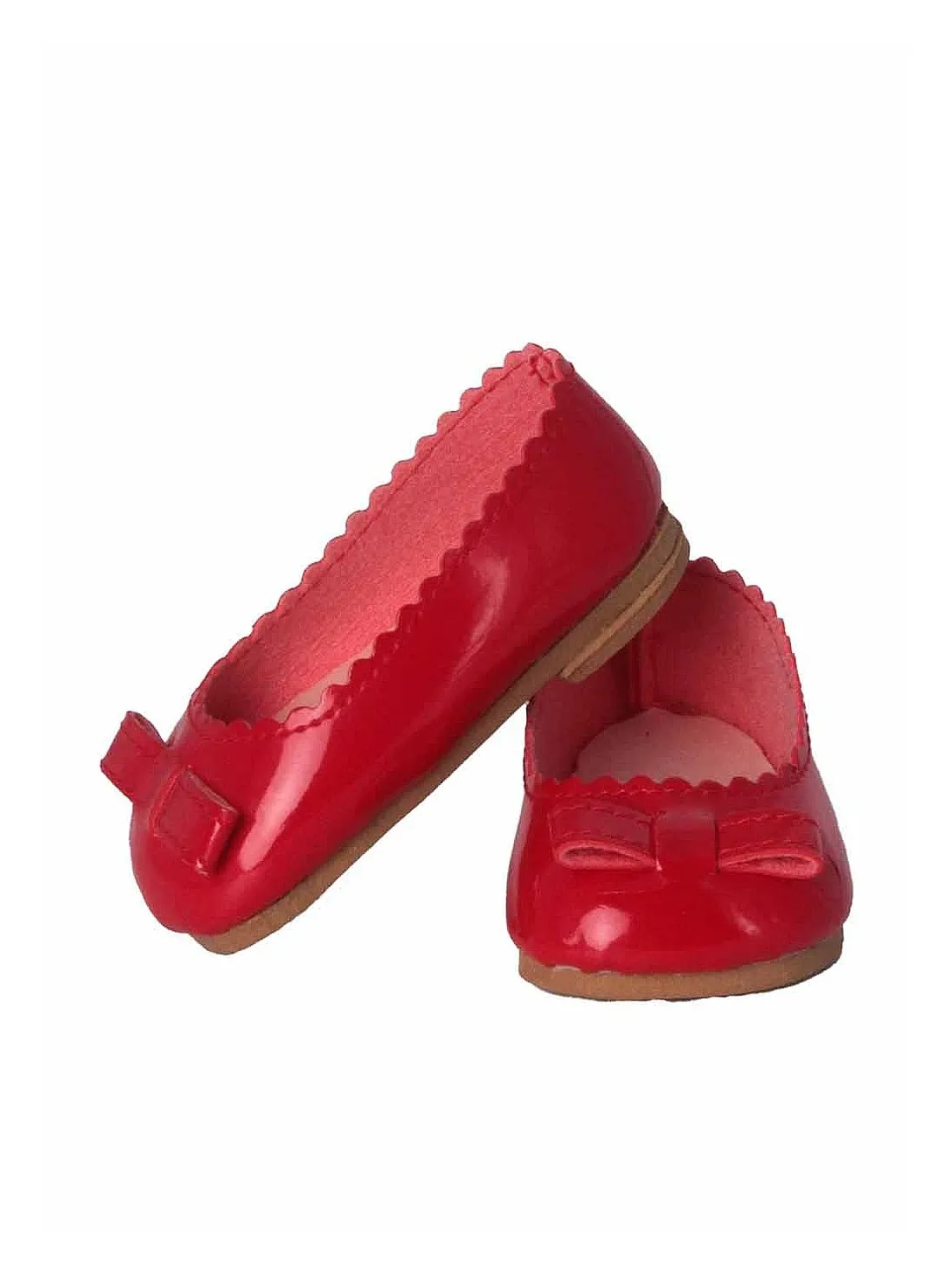 ZAPATOS MUñECA MARIQUITA PéREZ ROJOS  VINILO 50CM.